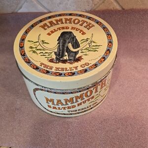 Mammoth Salted Nuts Tin by The Kelly Co.